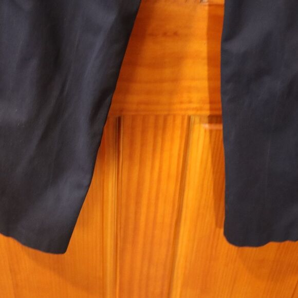 Eileen Fisher Women's Skinny Pants in Black and Navy Pull On Organic Cotton Med - Picture 4 of 10